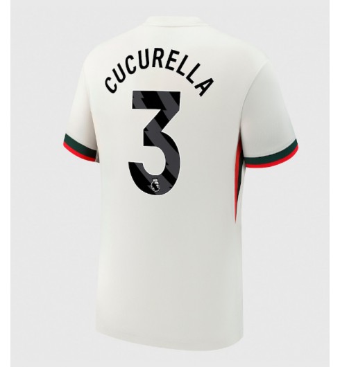 Chelsea Marc Cucurella #3 Venkovní Dres 2025-26 Krátký Rukáv Chelsea Marc Cucurella #3 Venkovní Dres 2025-26 Krátký Rukáv